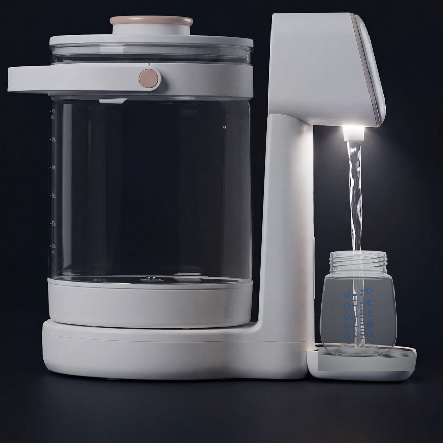 Lionelo - BABYPRESTO 2.0 Infant Formula Maker 1200W/230V White