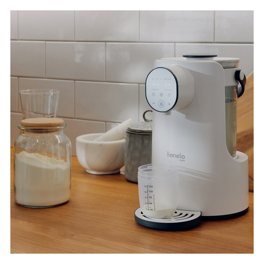 Lionelo - BABYPRESTO Bottle Warmer 1000W/230V White