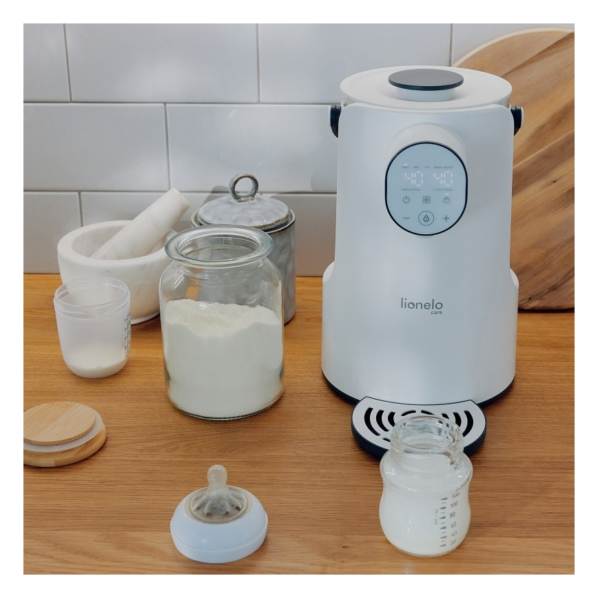 Lionelo - BABYPRESTO Bottle Warmer 1000W/230V White