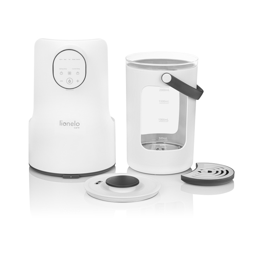 Lionelo - BABYPRESTO Bottle Warmer 1000W/230V White