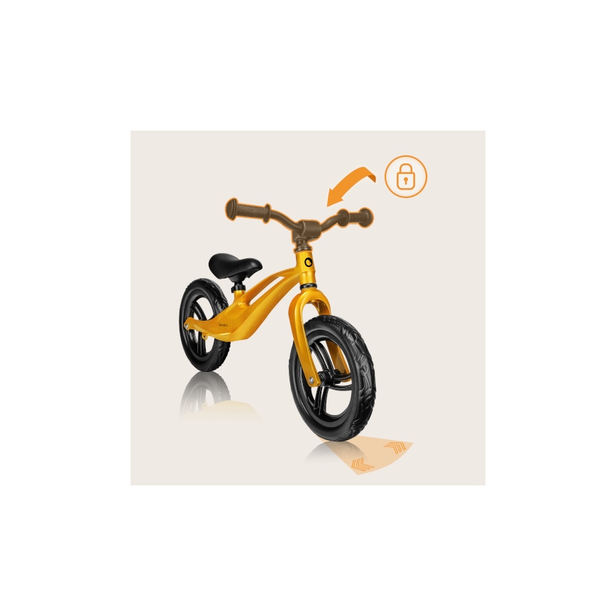 Lionelo - Balance Bike BART yellow