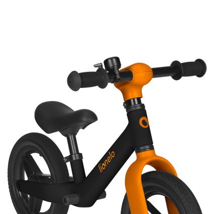 Lionelo - Balance bike TONI Black Orange