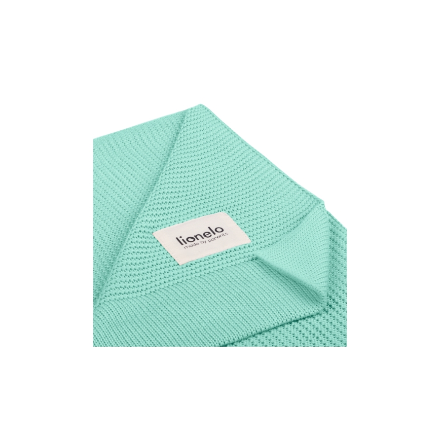 Lionelo - Bamboo Blanket BAMBOO BLANKET 75x100 cm Green Mint