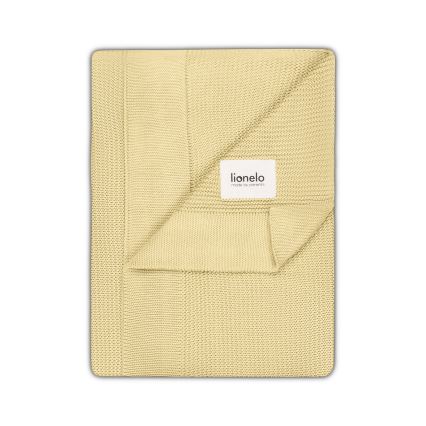 Lionelo - Bamboo blanket BAMBOO BLANKET 75x100 cm Yellow Lemon