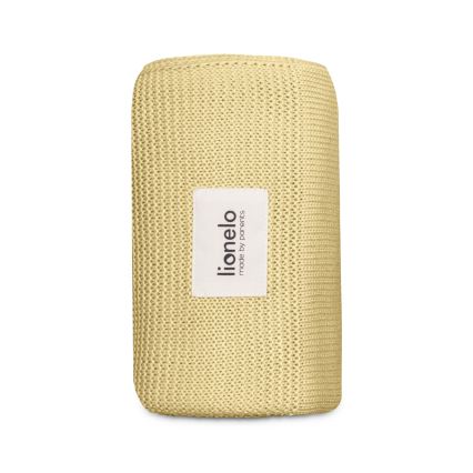 Lionelo - Bamboo blanket BAMBOO BLANKET 75x100 cm Yellow Lemon