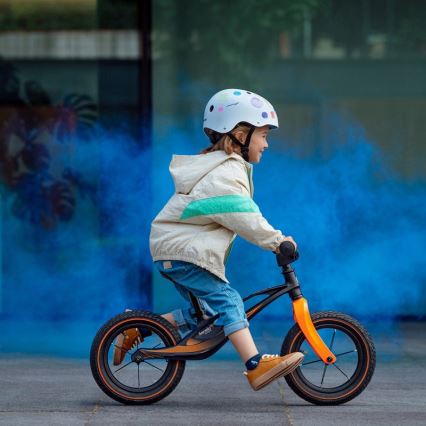 Lionelo - BART AIR Balance Bike, Black/Orange