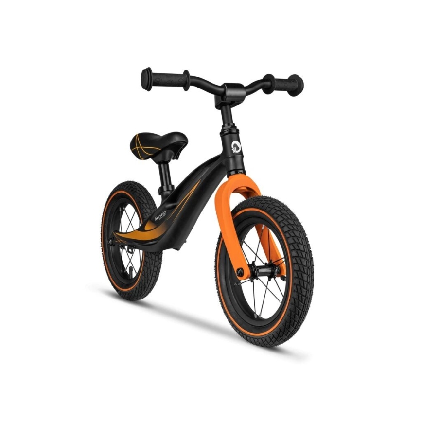 Lionelo - BART AIR Balance Bike, Black/Orange