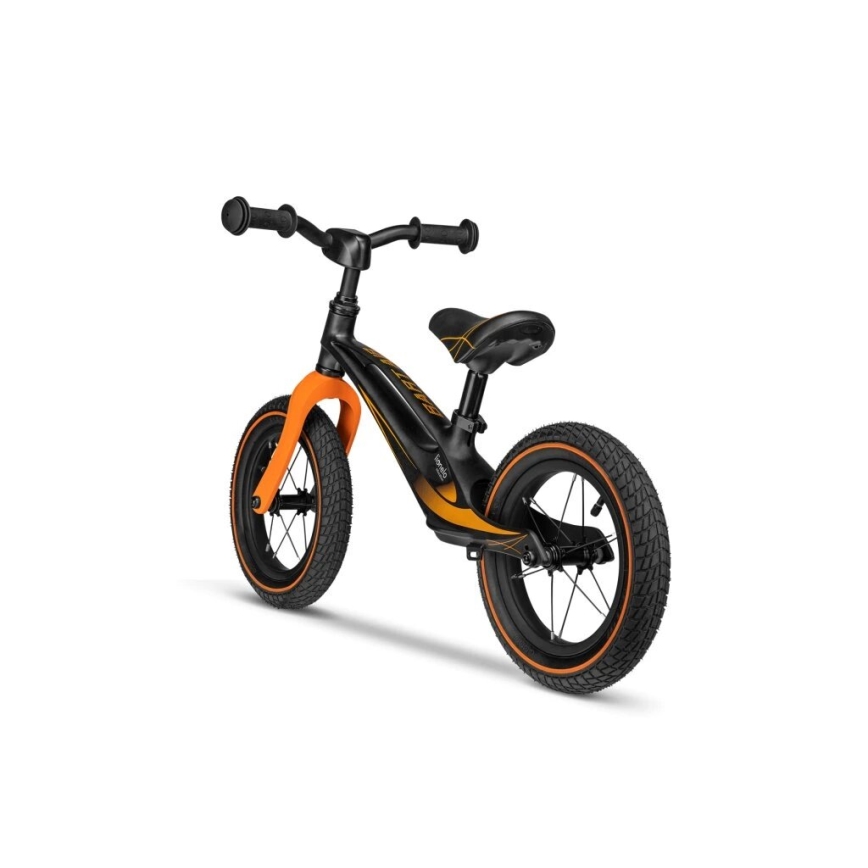 Lionelo - BART AIR Balance Bike, Black/Orange