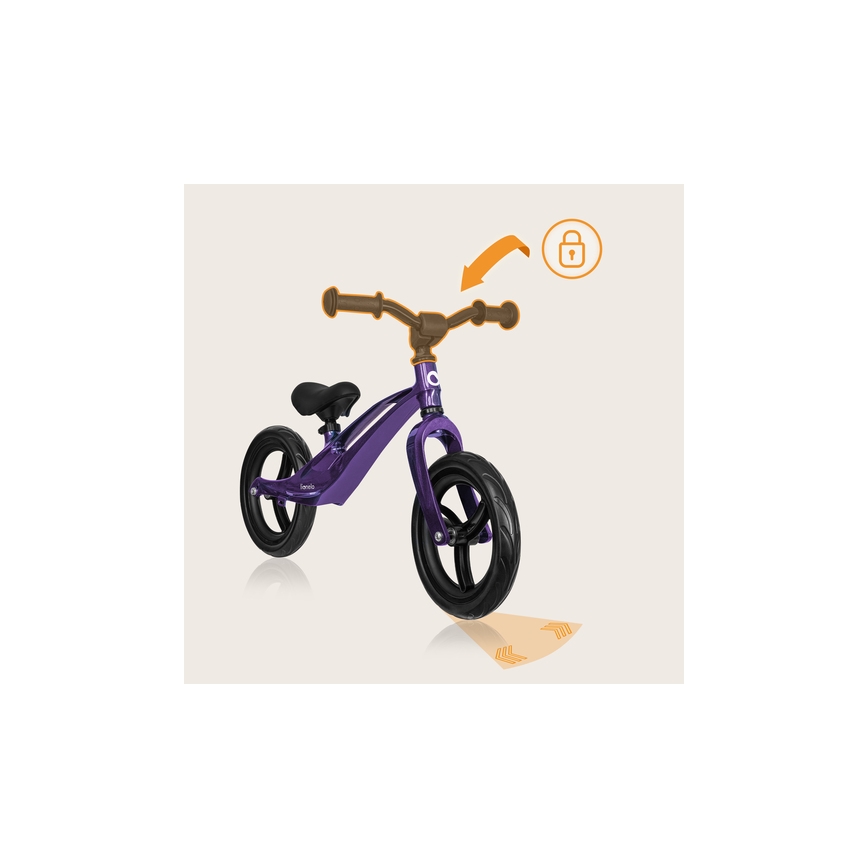 Lionelo - BART Balance Bike, Purple