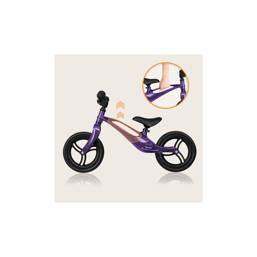Lionelo - BART Balance Bike, Purple