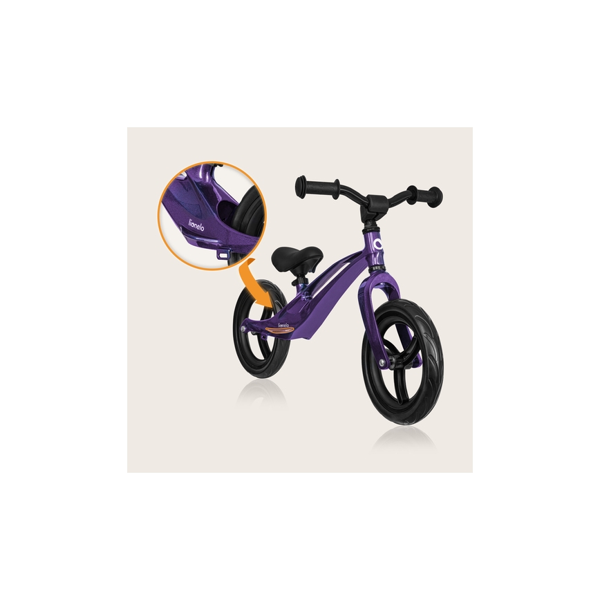Lionelo - BART Balance Bike, Purple