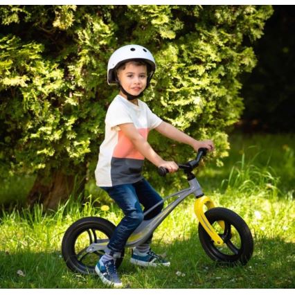 Lionelo - BART TOUR Balance Bike grey/yellow