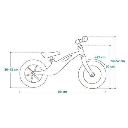 Lionelo - BART TOUR Balance Bike Pink/Green
