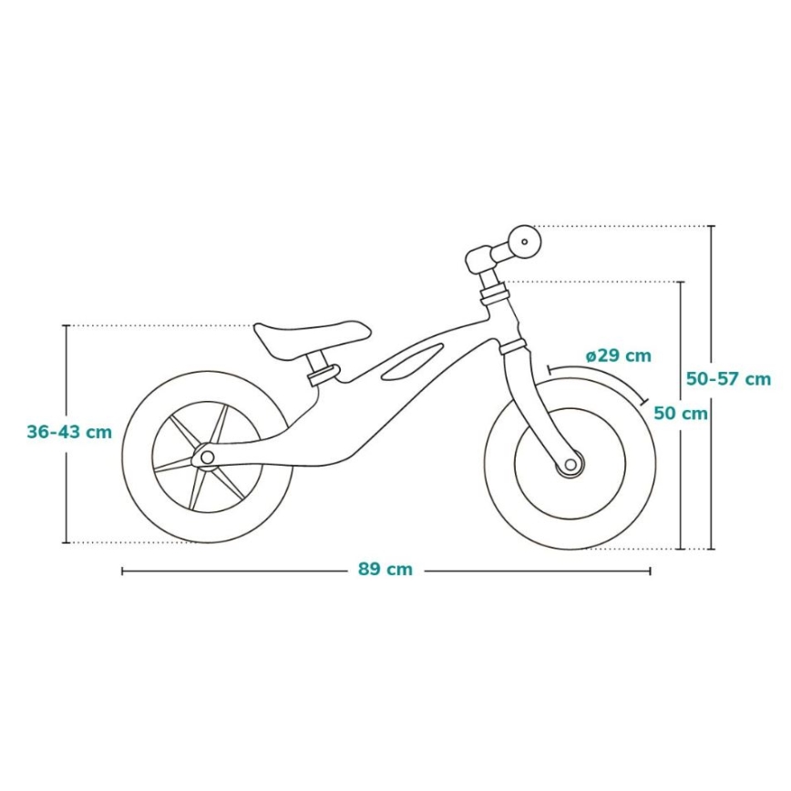 Lionelo - BART TOUR Balance Bike Pink/Green