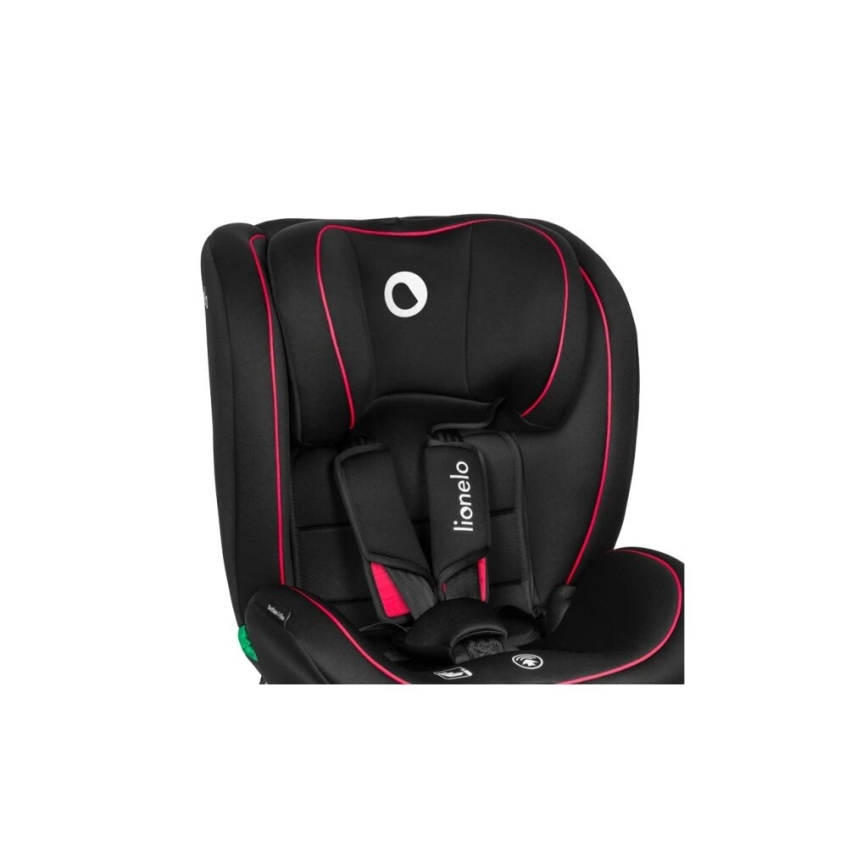 Lionelo - BASTIAAN i-Size Car Seat 40-150 cm Black/Red