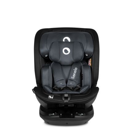 Lionelo - BASTIAAN i-Size car seat with swivel base 40-150 cm Grey Stone