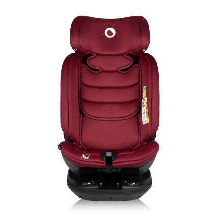 Lionelo - BASTIAAN i-Size Rotating Base Car Seat 40-150 cm Red Burgundy