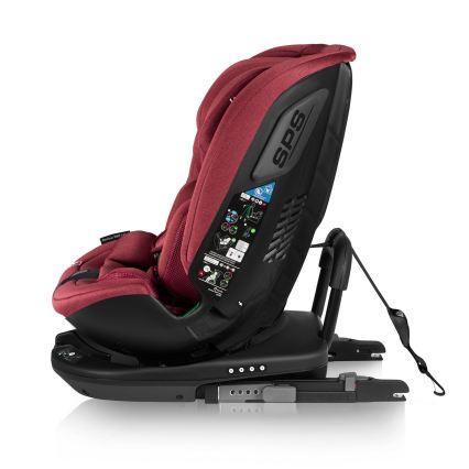 Lionelo - BASTIAAN i-Size Rotating Base Car Seat 40-150 cm Red Burgundy