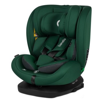 Lionelo - BASTIAAN i-Size Rotating Car Seat with Base 40-150 cm Green Forest