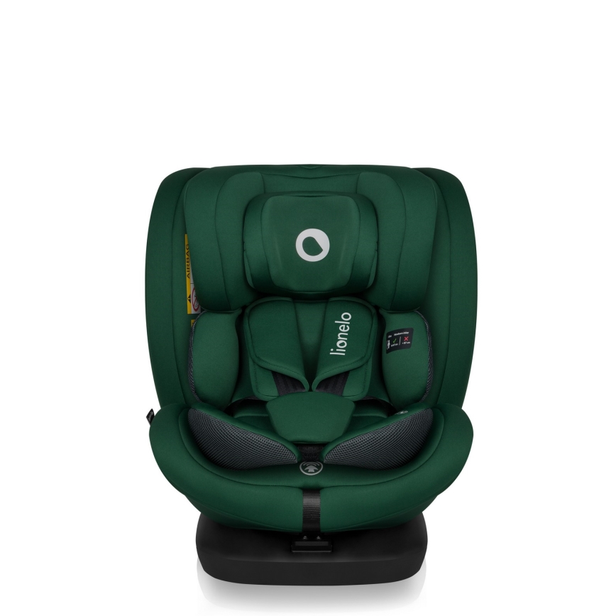 Lionelo - BASTIAAN i-Size Rotating Car Seat with Base 40-150 cm Green Forest