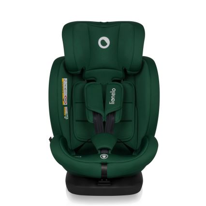 Lionelo - BASTIAAN i-Size Rotating Car Seat with Base 40-150 cm Green Forest