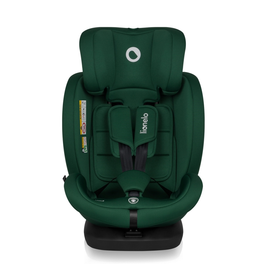 Lionelo - BASTIAAN i-Size Rotating Car Seat with Base 40-150 cm Green Forest