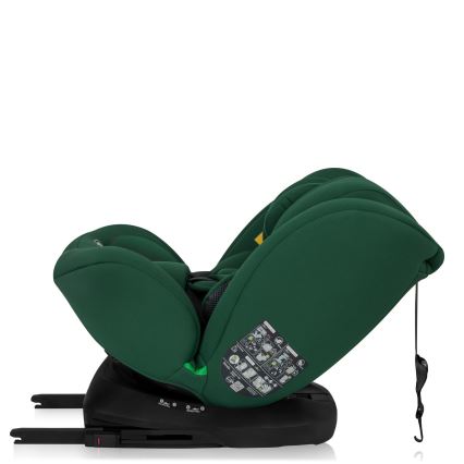 Lionelo - BASTIAAN i-Size Rotating Car Seat with Base 40-150 cm Green Forest