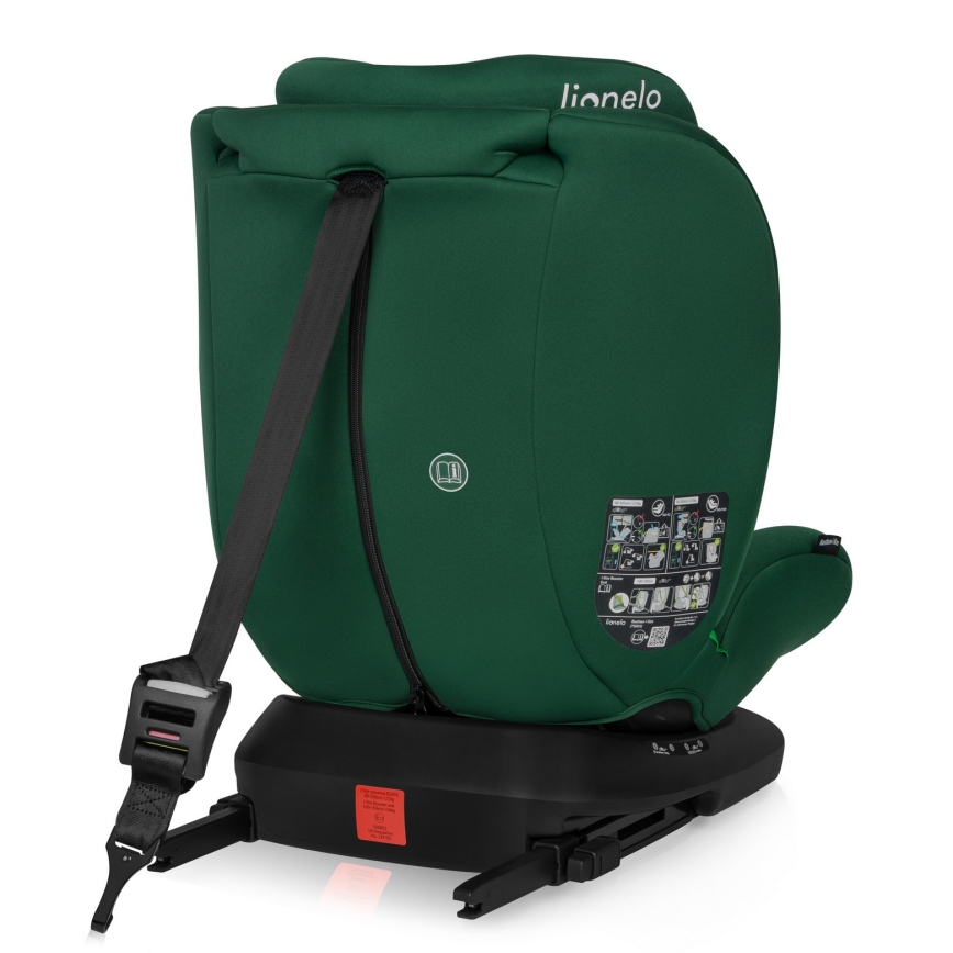 Lionelo - BASTIAAN i-Size Rotating Car Seat with Base 40-150 cm Green Forest