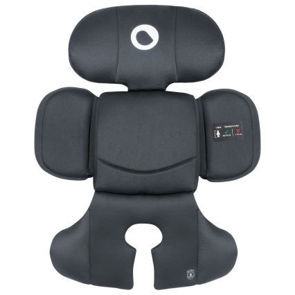 Lionelo - BASTIAAN i-Size Rotating Car Seat with Base, 40–150 cm, Grey Stone