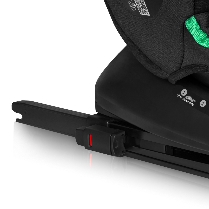 Lionelo - BASTIAAN i-Size Rotating Car Seat with Base 40-150 cm Pink Rose