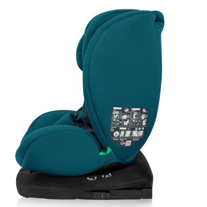 Lionelo - BASTIAAN i-Size Rotating Child Car Seat with Base, 40–150 cm, Blue Indigo