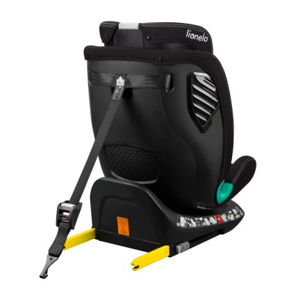 Lionelo - BASTIAAN ONE i-Size Rotating Child Car Seat with Base, 40-150 cm, Black Carbon