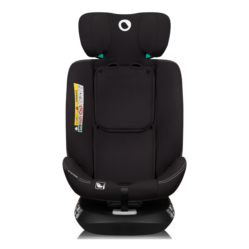 Lionelo - BASTIAAN ONE i-Size Rotating Child Car Seat with Base, 40-150 cm, Black Carbon