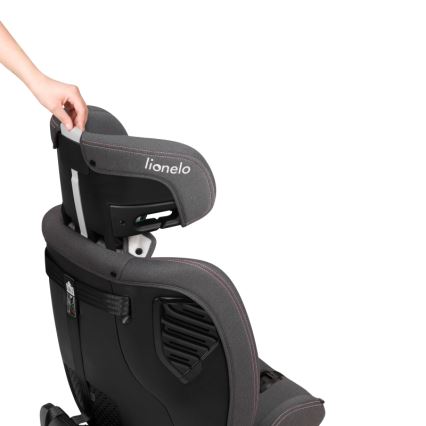 Lionelo - Swivel car seat with base BASTIAAN ONE i-Size 40-150 cm Pink Rose