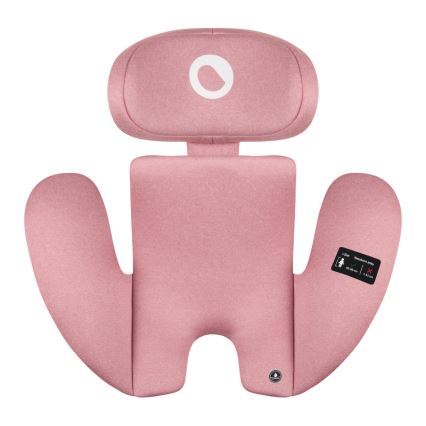 Lionelo - Swivel car seat with base BASTIAAN ONE i-Size 40-150 cm Pink Rose