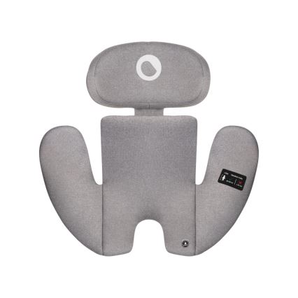 Lionelo - Car seat with rotating base BASTIAAN ONE i-Size 40-150 cm Grey Stone