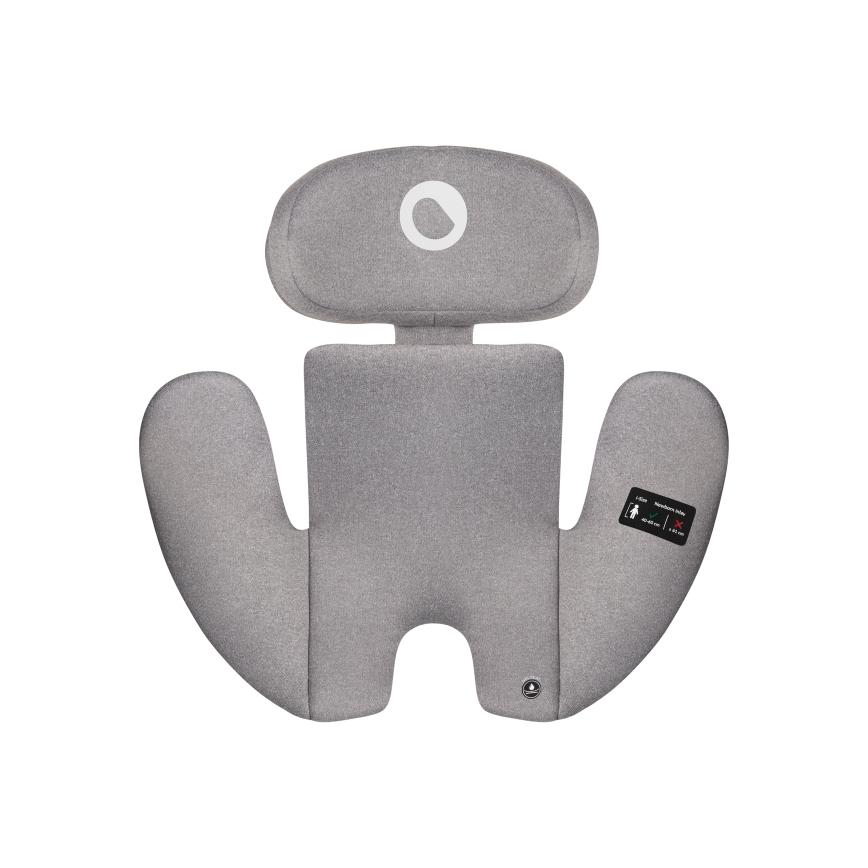 Lionelo - Car seat with rotating base BASTIAAN ONE i-Size 40-150 cm Grey Stone