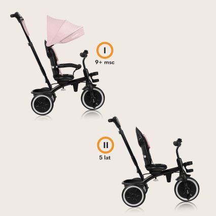 Lionelo - BERRY Kids' Tricycle, Pink Rose