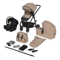 Lionelo - BIANKA 3-in-1 Combination Stroller Beige Sand