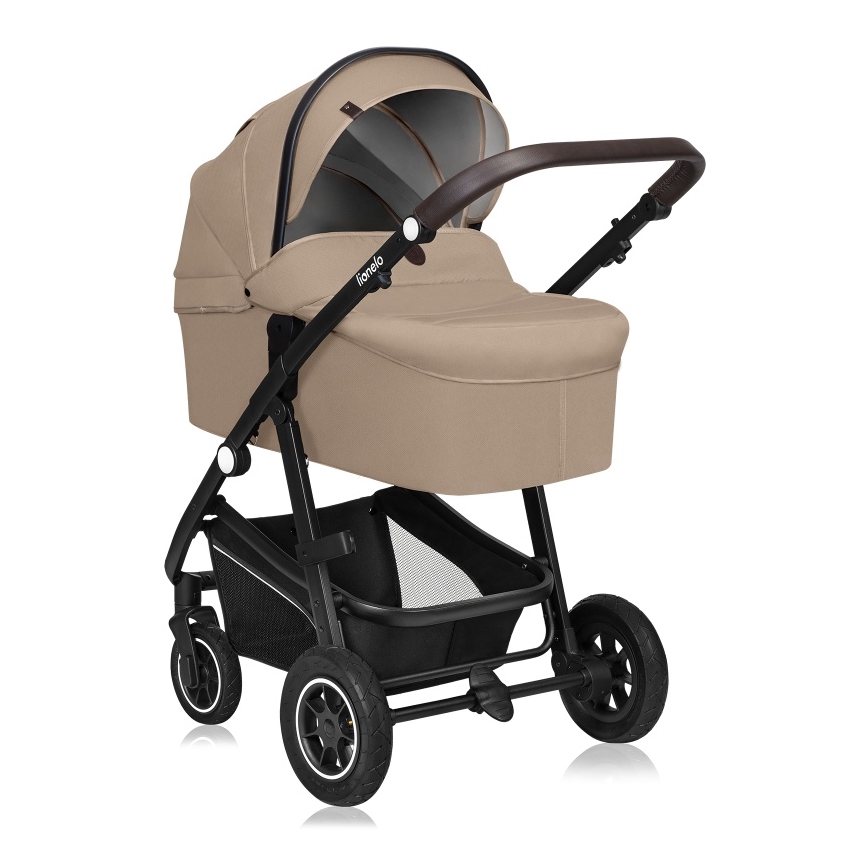 Lionelo - BIANKA 3-in-1 Combination Stroller, Beige Sand