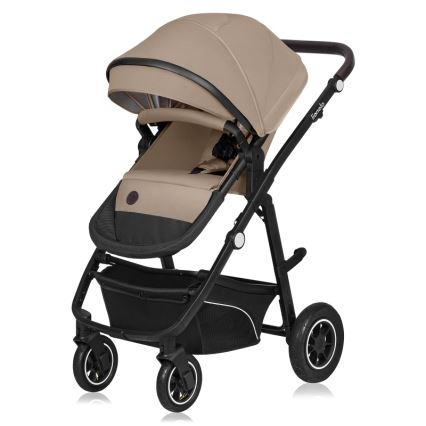 Lionelo - BIANKA 3-in-1 Combination Stroller, Beige Sand