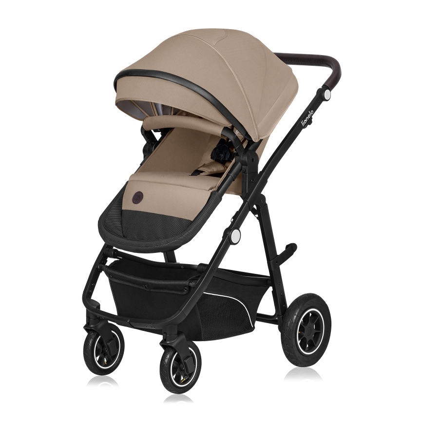 Lionelo - BIANKA 3-in-1 Combination Stroller, Beige Sand
