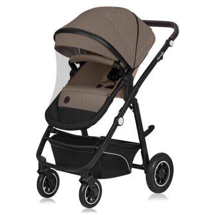 Lionelo - BIANKA 3-in-1 Combination Stroller, Beige Sand