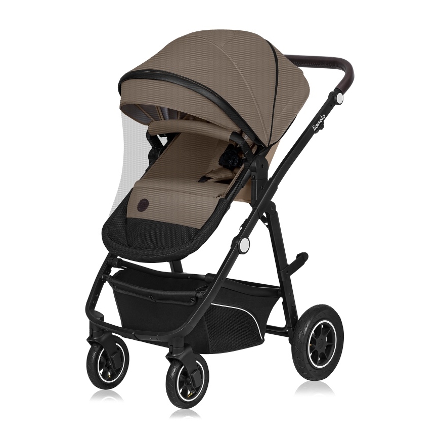 Lionelo - BIANKA 3-in-1 Combination Stroller, Beige Sand