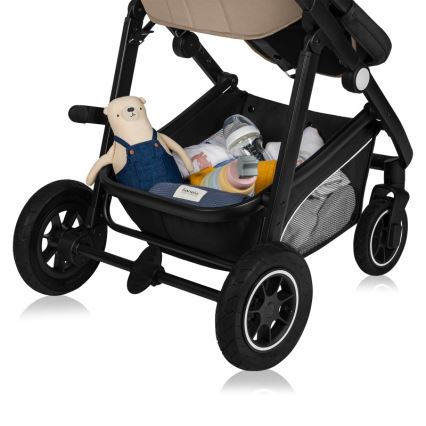 Lionelo - BIANKA 3-in-1 Combination Stroller, Beige Sand
