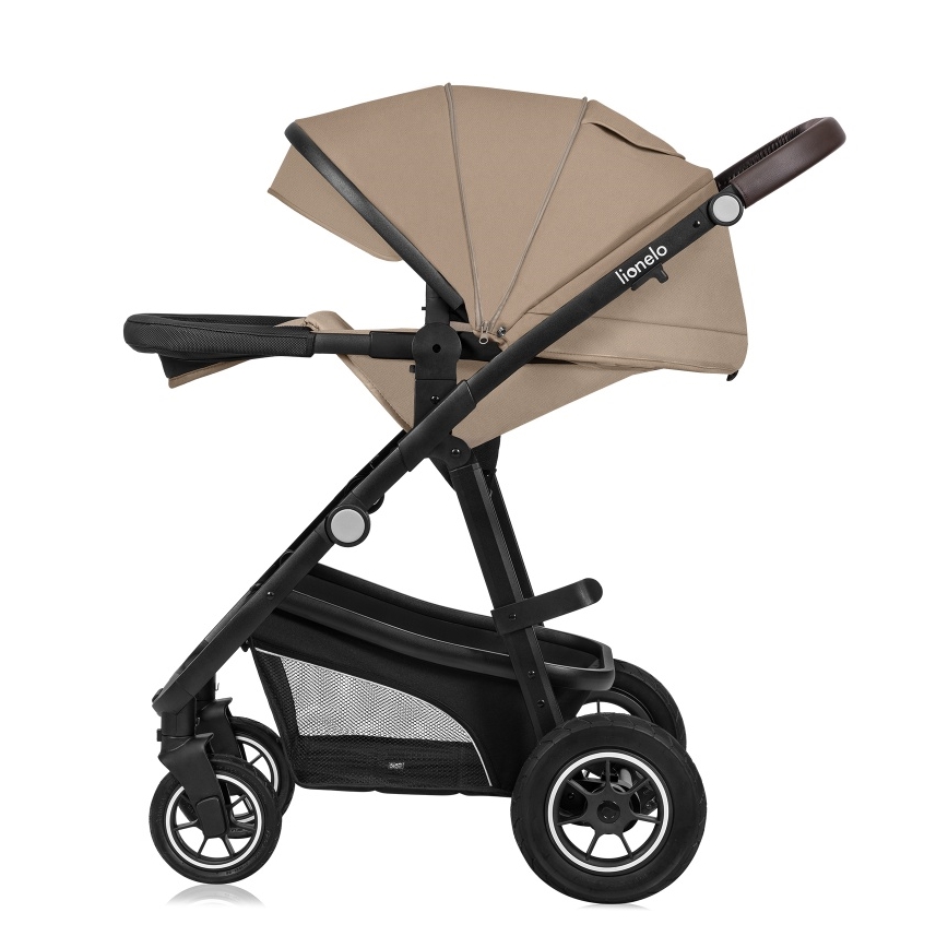 Lionelo - BIANKA 3-in-1 Combination Stroller, Beige Sand