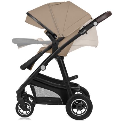 Lionelo - BIANKA 3-in-1 Combination Stroller, Beige Sand