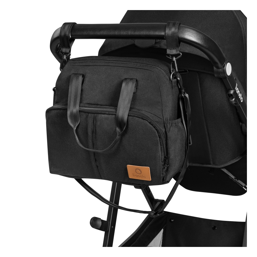 Lionelo - BIANKA 3-in-1 Combination Stroller Black Onyx