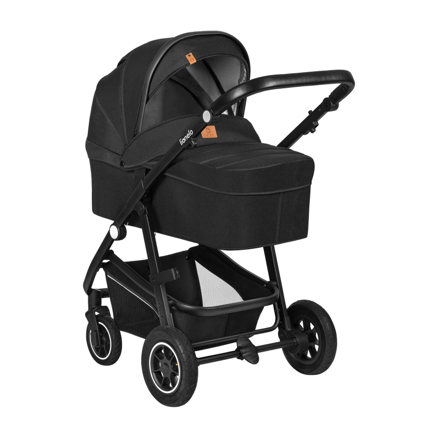 Lionelo - BIANKA 3-in-1 Combination Stroller Black Onyx
