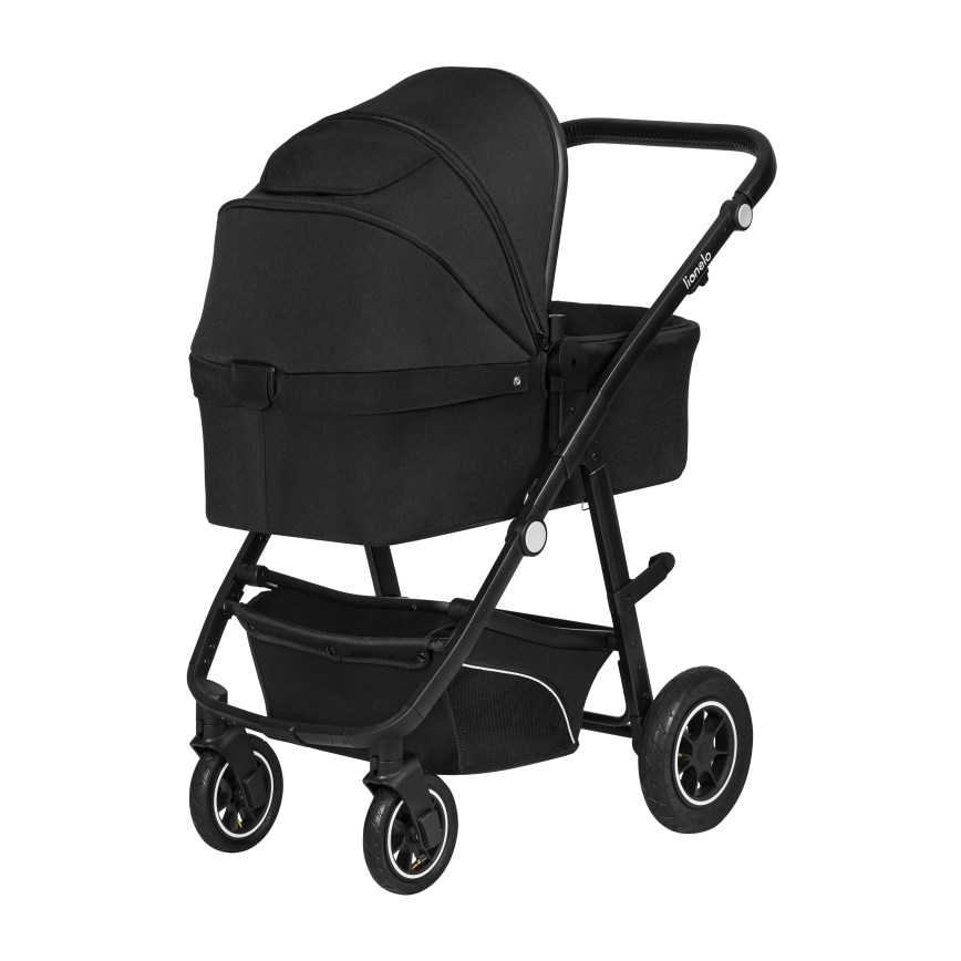 Lionelo - BIANKA 3-in-1 Combination Stroller Black Onyx